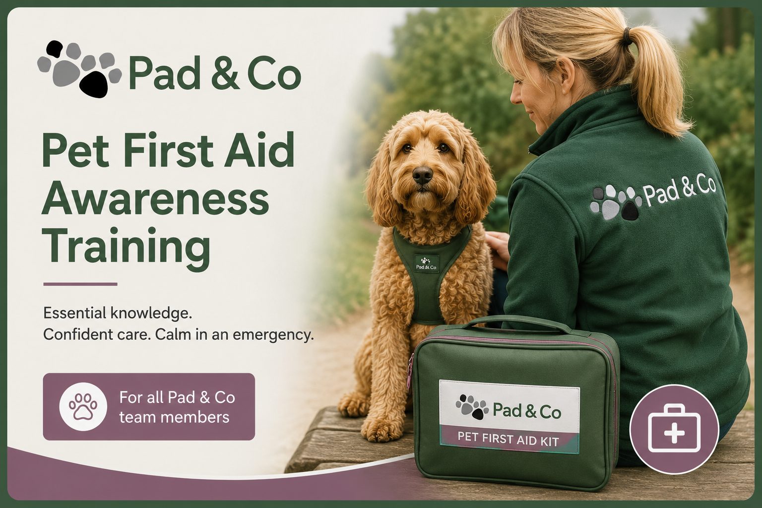 Pad & Co Pet First Aid Awareness Training
