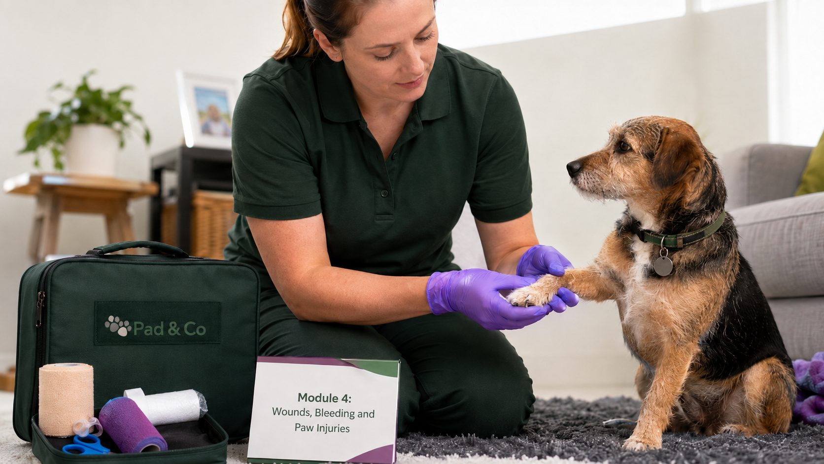 Wounds, Bleeding and Paw Injuries